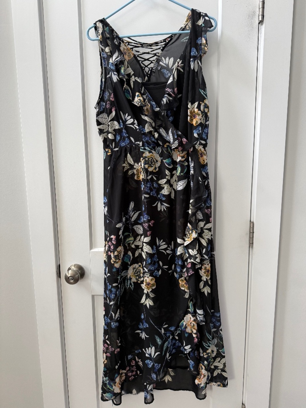 Black Floral Dress